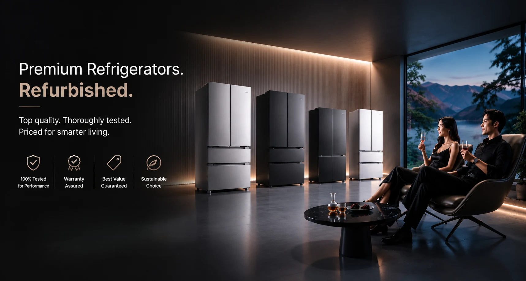 Protronics refurbished appliance banner