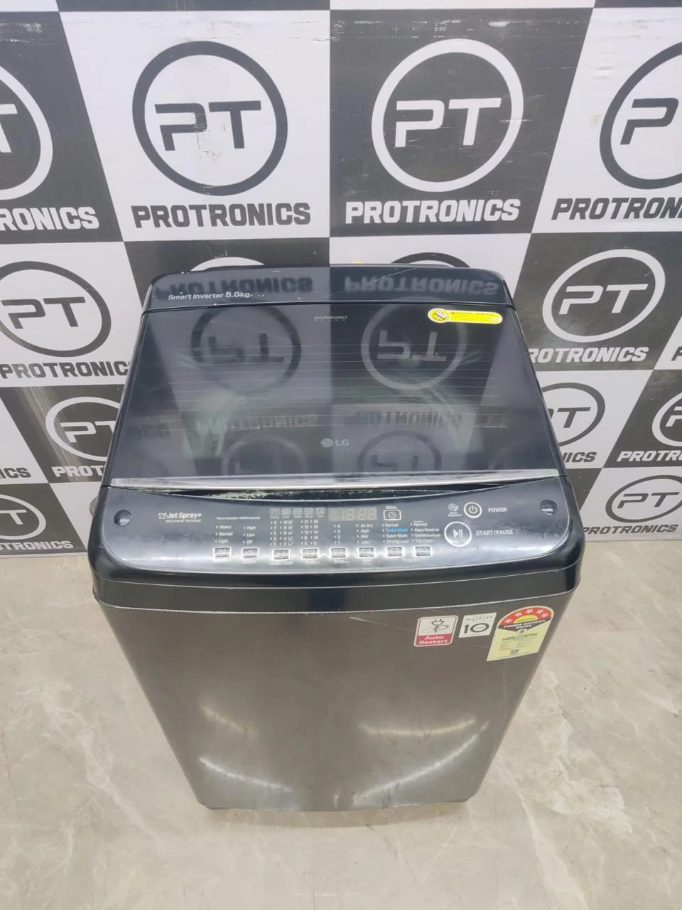 LG Smart Inverter 8 kg Fully Automatic Top Load Washing Machine