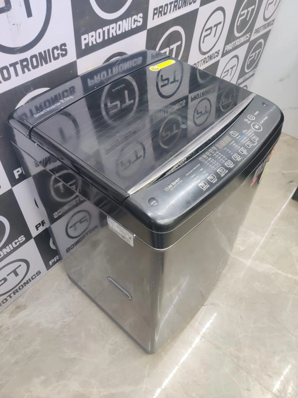 LG Smart Inverter 8 kg Fully Automatic Top Load Washing Machine