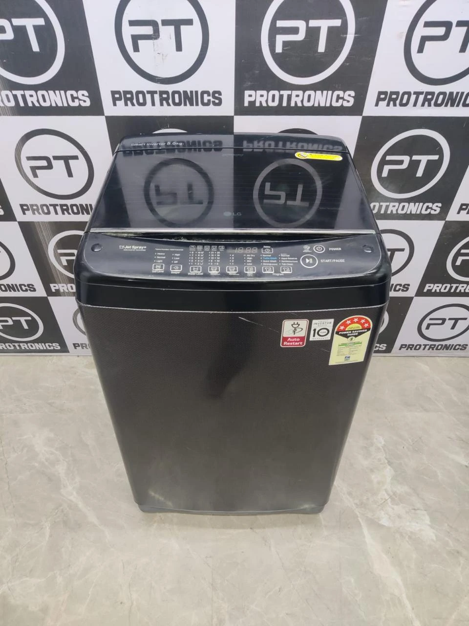 LG Smart Inverter 8 kg Fully Automatic Top Load Washing Machine
