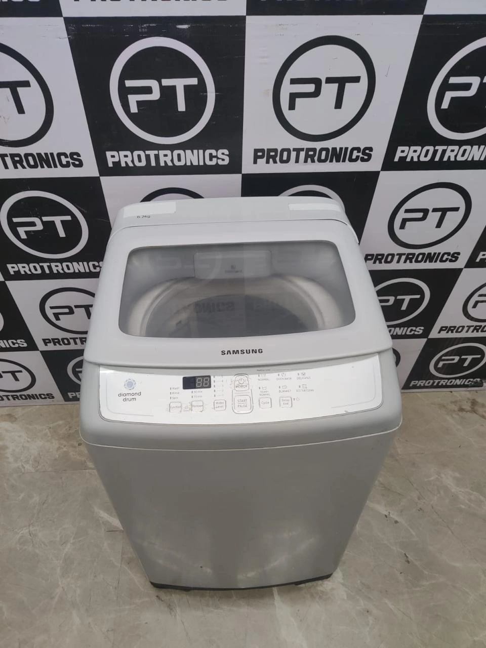 Samsung Wobble Diamond Drum 6.2 kg Fully Automatic Washing Machine